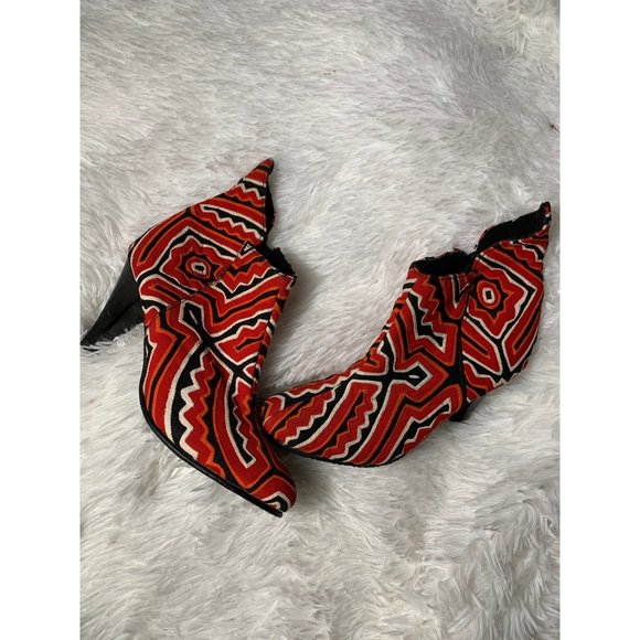 Handmade Kuna Yala booties - Picture 2 of 16